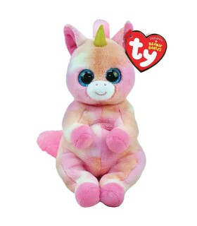 Peluche Beanie Bellies Unicornio Skylar