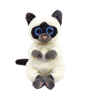 Peluche Beanie Babies Gato Siamés Miso