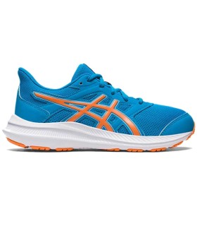 Deportiva Asics Jolt 4 Island Blue/Sun Peach Cordones