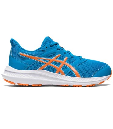 Deportiva Asics Jolt 4 Island Blue/Sun Peach Cordones