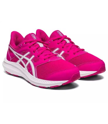 Deportiva Asics Jolt 4 Pink Rave/ White Cordones