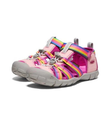 Sandalia Keen Seacamp II CNX Rainbow/Festival Fuchsia