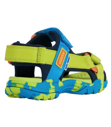 Sandalia Niño Geox Borealis Lime Sky