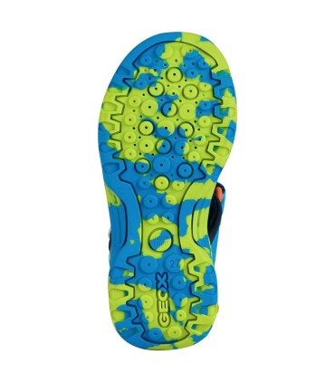 Sandalia Niño Geox Borealis Lime Sky