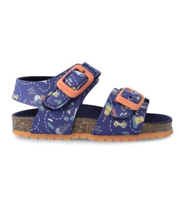 Sandalia Anatómica Azul Marino Champion