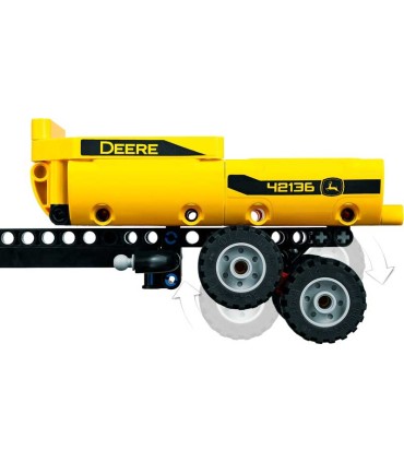 Tractor John Deere 9620R 4WD Lego 42136