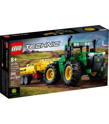 Tractor John Deere 9620R 4WD Lego 42136
