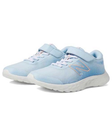 Deportiva New Balance Celeste Velcro