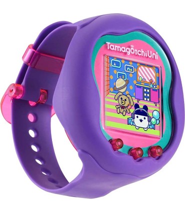 Mascota Virtual Tamagotchi Uni Bandai Morado