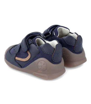 Bota Biomecanics Azul Marino y Marrón