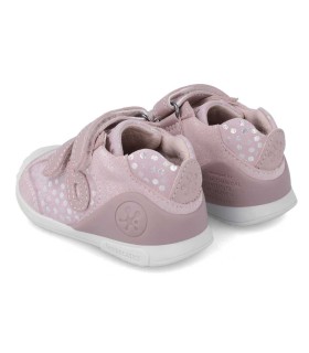 Bota Biomecanics Serraje Rosa Kiss y Purpurina