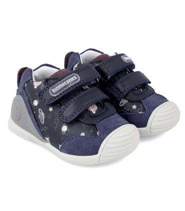 Bota Biomecanics Azul Marino y Planetas