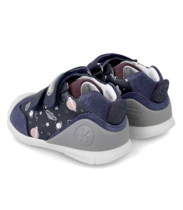 Bota Biomecanics Azul Marino y Planetas