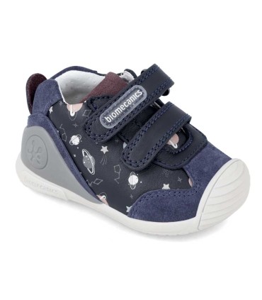 Bota Biomecanics Azul Marino y Planetas