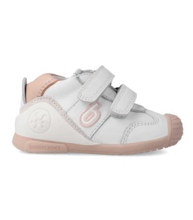 Bota Biomecanics Blanca y Rosa
