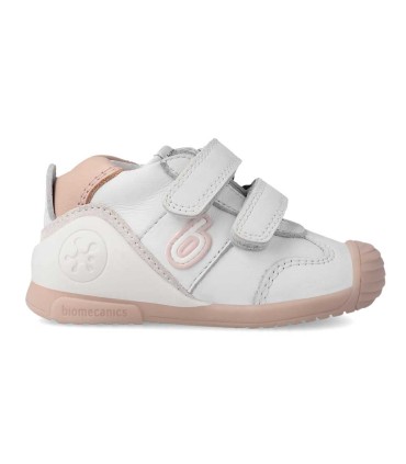 Bota Biomecanics Blanca y Rosa