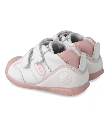 Bota Biomecanics Blanca y Rosa