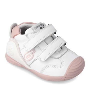 Bota Biomecanics Blanca y Rosa