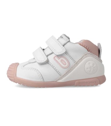Bota Biomecanics Blanca y Rosa
