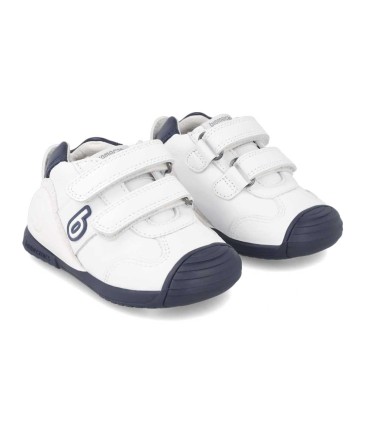 Bota Biomecanics Blanca y Azul