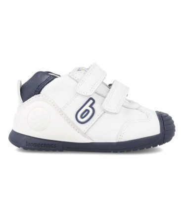 Bota Biomecanics Blanca y Azul