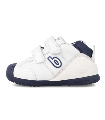 Bota Biomecanics Blanca y Azul