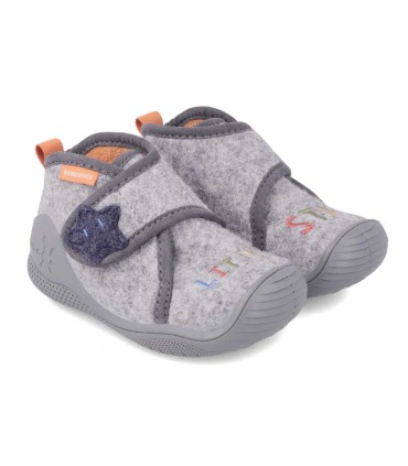 Zapatilla Biohome Gris Little Star