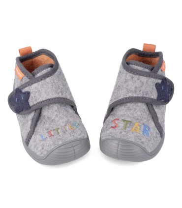 Zapatilla Biohome Gris Little Star