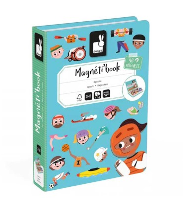 Libro Magnético Deportes Janod