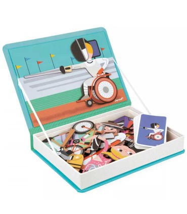 Libro Magnético Deportes Janod