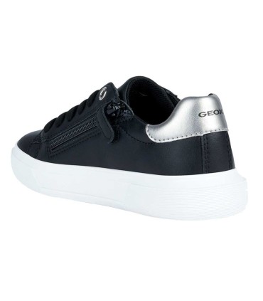 Deportiva Geox Nettuno Girl Negro/Plata