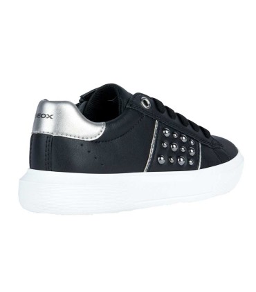Deportiva Geox Nettuno Girl Negro/Plata