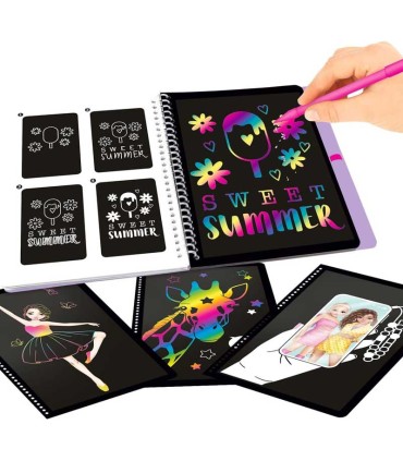 Top Model Magic-Scratch Book