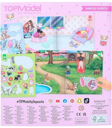 Top Model Stickerworld Mascotas