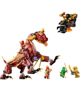 Dragón De Lava Transformable Lego 71793