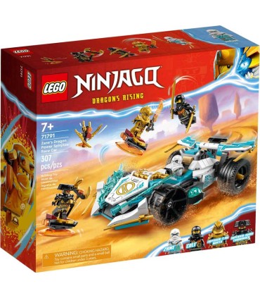 Zane Dragón Power: Deportivo De Competición Spinjitzu Lego 71791