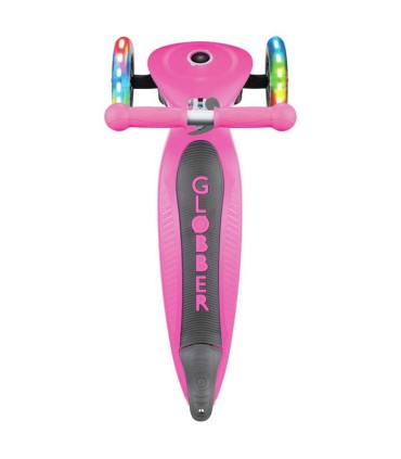 Patinete Globber Primo Lights Rosa Plegable