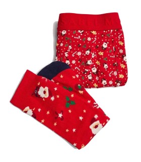 Pack Bóxer y Calcetín Christmas Collection para Hombre