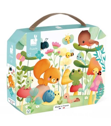 Puzzle Los Compañeros Del Jardín Janod