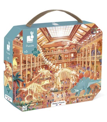 Puzzle Museo De Historia Natural Janod 100 Piezas