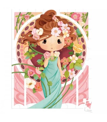 Puzzle Inspired By Mucha Janod 100 Piezas