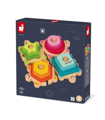 Tortugas Apilables I Wood Janod