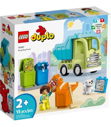 Camión De Reciclaje Lego Duplo 10987