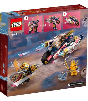 Moto de Carreras Transformable en Meca de Sora Lego Ninjago 71792