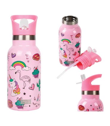 Botella Térmica IDrink Unicornios 350 ml