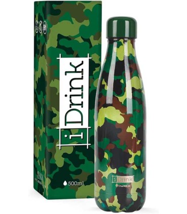 Botella Térmica IDrink Camuflaje 500 ml