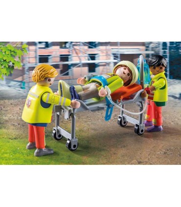 Ambulancia Con Luz Y Sonido Playmobil 71202