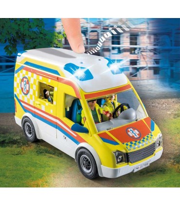 Ambulancia Con Luz Y Sonido Playmobil 71202