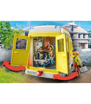 Ambulancia Con Luz Y Sonido Playmobil 71202