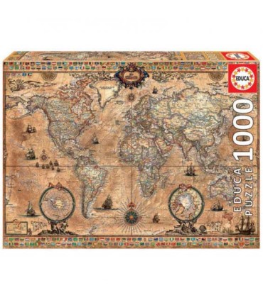Puzzle Educa Mapamundi 1000 Piezas
